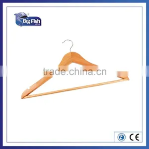 Wholesale Top Quality Cheap Wooden Hangers for Clothes thumbnail-1