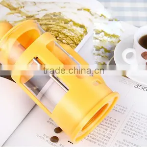 Utility Stainless Steel Polished Coffee French Press Stainless Steel Plunger Coffee Pot thumbnail-5