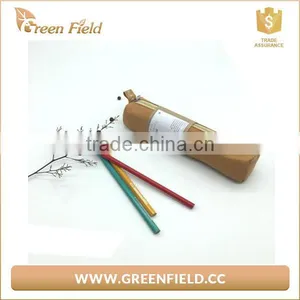 Colored Pencils Carrying Case Tube Kraft Paper Round Pencil Case thumbnail-6