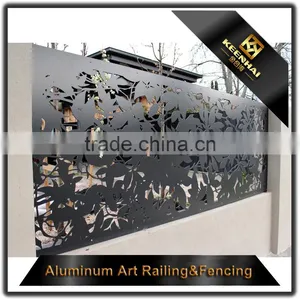 Architectural Metal Aluminum CNC Laser Cut Fencing Panels for Garden thumbnail-1