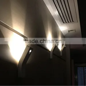 Newest Arrival Bowing Shape Human Body Induction Night Lamp, USB Power Supply Infrared Induction Lighting Control By Light thumbnail-3