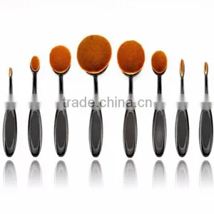 Fashionable 10pcs Makeup Brush Toothbrush Foundation Brush Cosmetic Tool 2016 thumbnail-1