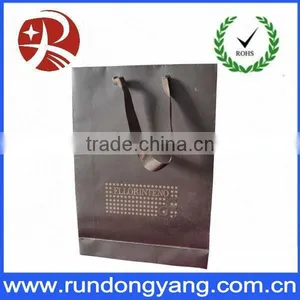 Black Rope Handle Paper Bags thumbnail-1