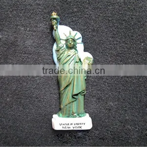 Polyresin Statue of Liberty New York Fridge Magnet for Different Countries thumbnail-1