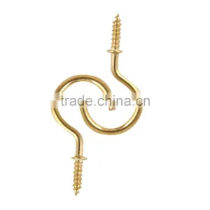 Wood Screw,brass Plated,golden Outlook,(20pcs Package With7/8inches Size) thumbnail-2