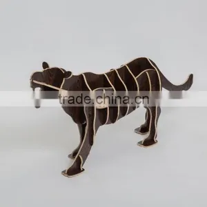 Wood Carving Living Tiger Shape Arts Design, Yiwu Factory Direct Wholesale Price With Good Quality thumbnail-5