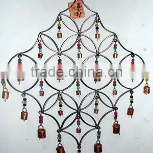 Hand Made Metal Christmas Wall Bell Hanging Decoration thumbnail-1
