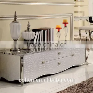 Factory Price Luxury Living Room Furniture tv Wall Unit/table/cabinets E103 thumbnail-1