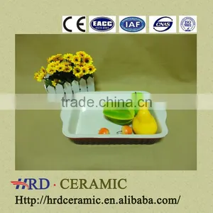 2014 Hot Sale Colored Daily Use Porcelain Ceramic Cake Bakeware thumbnail-1