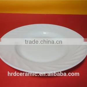 European Design Opal Dinner Set 8" Opal Glass Dinner Plates thumbnail-3