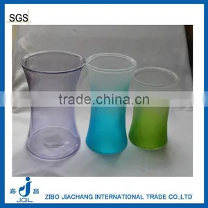 Glass Long Flower Vase Polish Colorful Glass Vases thumbnail-1
