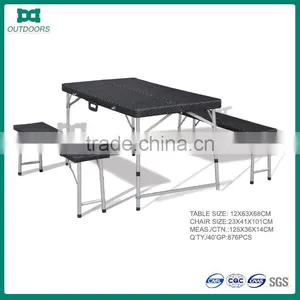 Small Folding Camping Table Table and Chair thumbnail-1