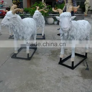 Fiberglass Goat Statue for Movie Cartoon thumbnail-5