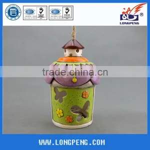 Cheap Outdoor Ceramic Lantern With Led Light,ceramic Garden Led Candle Holders thumbnail-1