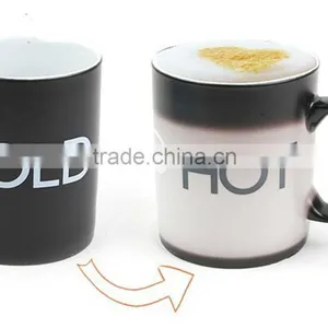Promotional Design Changing Color Ceramic Cup thumbnail-2