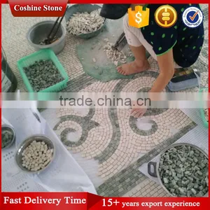 Interior Decorative Pattern Handwork Natural Marble Mosaic Tile Borders thumbnail-4