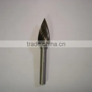 YG8 Single Cut Tungsten Carbide Rotary Burrs / Carbide Rotary Bur for Burring thumbnail-1