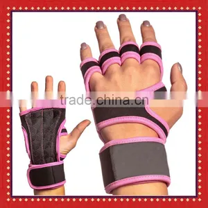 Comfortable Grips For Gymnastics And WOD Cross Training, Hand Protectors With Wrist Brace,Pull Up Crossfit Gloves thumbnail-1