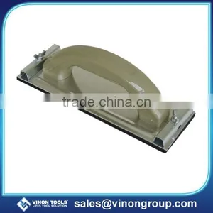 Aluminum Hand Sander,Sanding Block With Plastic Handle thumbnail-1