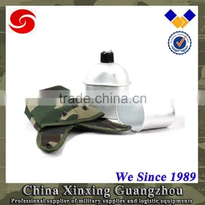 0.8L 1L 1.2L Army Canteen Water Metal Plasic Cup With Warm Fur Cover thumbnail-4