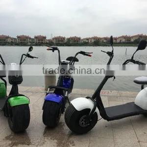 2016 Popular Harley Style Electric Scooter With Big Wheels Fashion City Scooter Citycoco thumbnail-6