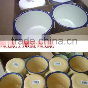Promotion 6/7/8/9/10/12cm Enamel Mug Plain Without Flower thumbnail-5