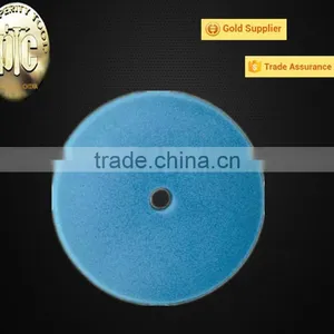 9" Medium Blue Foam Polish Pad thumbnail-1