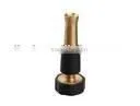 Brass Garden Water Nozzle With 3",3.5",4" Adjustable Spray Straight Water Jet to Hollow Spray thumbnail-1