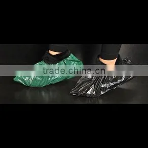 Degradable Plastic Shoe Cover With Printing thumbnail-1