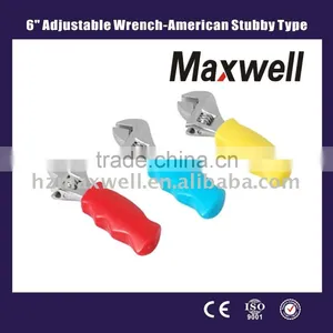 6" Adjustable Wrench-American Stubby Type thumbnail-1