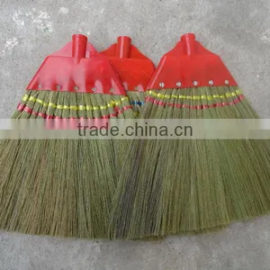 High Quality Raw Material India Sweeping Grass Brooms thumbnail-1