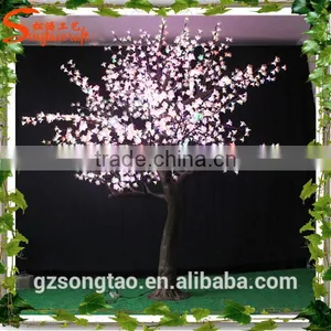 Design in China New ! Led Cherry Blossom Solar Tree Light for Sale thumbnail-1