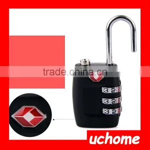 UCHOME Christmas Gift Colorful Custom Travel Secure Code TSA Lock, Luggage 3 Digital Combination TSA Code Lock Padlock thumbnail-2