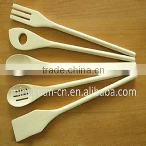 Bamboo Flatware Sets Spoon Shovel Turner Scoop thumbnail-1