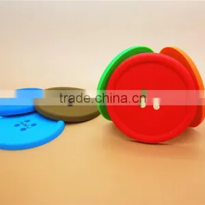 High Quality Round Shape Silicone Cup Coaster/ Pot Holder / Coaster / Placemat / Hot Pad thumbnail-4