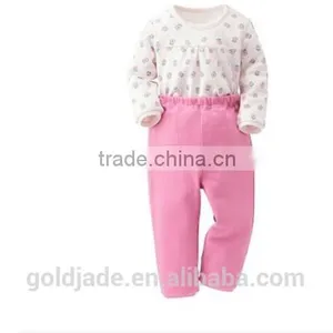 2016 Wholesale Kids Baby Stripe Pajama Suits Kids Stripe Cotton Pajamas thumbnail-6