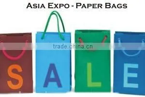 Paper Bags With Rope Handle / Printed With Logo and Name thumbnail-1