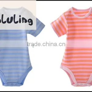 100% Wholesale Organic Cotton Baby Elephant and Crocodile Animal Printed Bodysuits,rompers thumbnail-2