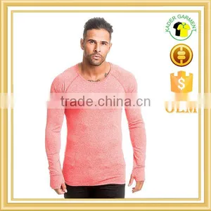 Longline t Shirt Extreme Muscle Fit t Shirts Tri Blend t Shirt thumbnail-1