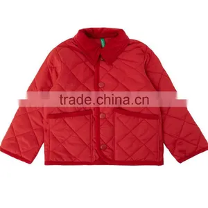 100% Polyester, Taffeta, Down Touch Quilted Padding Unisex Comfortable and Reluxable Baby Jacket thumbnail-1