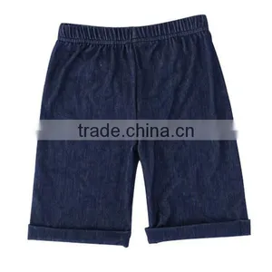 Boutique Blank Fashion Jeans Shorts for Kids Toddler Boy Denim Pants thumbnail-1