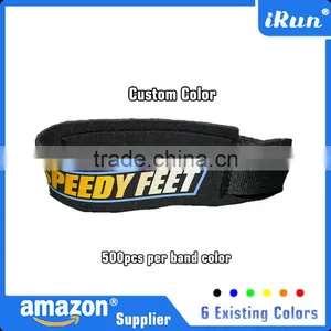Royal Blue Neoprene Timing Chip Ankle Straps Band - Customized Ankle Strap for Holding Timing Chip - Ebay/Amozn Supplier thumbnail-3