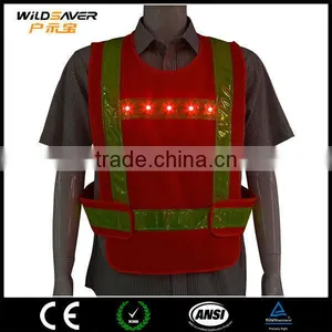 USA Hot Sale High Visibility Pink Safety Jacket/Safety Clothing thumbnail-1