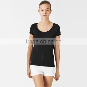 Women t Shirt Cotton Spandex/urban Fit Cotton Polo Shirt thumbnail-1