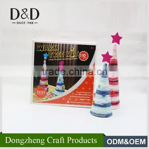 Hot Sale Promotion Mini Warm Tree Yarn Fun Craft DIY Kit for Christmas Day thumbnail-1