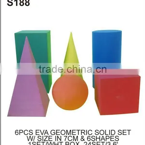 FOR KID (S188) 6PCS EVA GEOMETRIC SOLID SET thumbnail-1