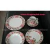 Closeout,stocklot of 20pcs Decal Dinner Set，excess Inventory 20pcs Decal Dinner Set thumbnail-1