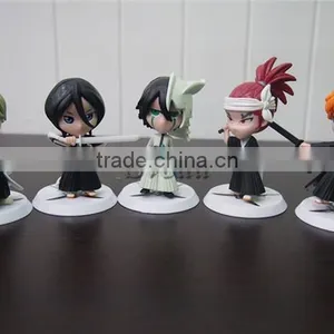 (HOT)Japanese Anime Bleach Action Figure PVC Dolls 7cm Set of 6pcs Action Figure Toys Wholesale Price thumbnail-2