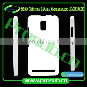 3d Heat Transfer Blank Smartphone Case Cover Skin for Prosub-Lenovo A6600 thumbnail-1