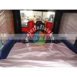 2017 Newest Infaltable Bouncer for Kids and Adults/Giant Fire Truck Castle House Inflatable Jumping Castle House thumbnail-4